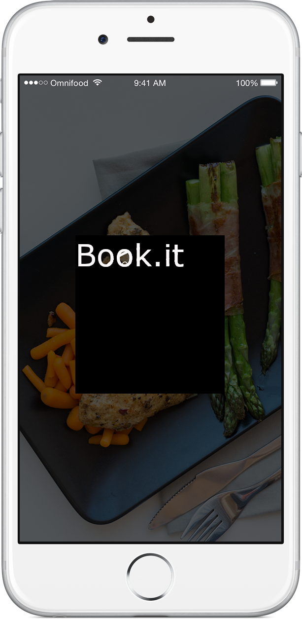 Book.it app on iphone